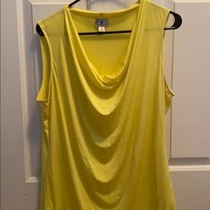 Cowl Neck Tank Top